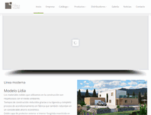 Tablet Screenshot of modul-house.com